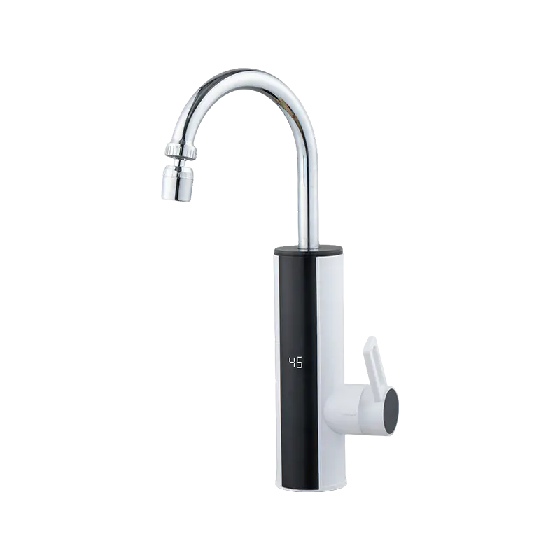 SS-08-34 ก๊อกน้ำเครื่องทำน้ำอุ่น tankless ABS พร้อมระบบป้องกันความร้อนสูงเกินไป